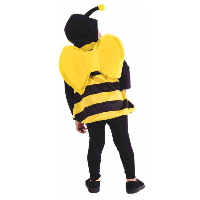 fun shack زي نحلة ممتع للأطفال الصغار، زي نحلة للأطفال، أزياء نحلة للأطفال، أزياء هالوين للأولاد، 3-4 سنوات - Image 3